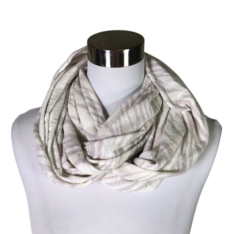 Unisex me&i - Circle scarf, size Midi - Natural white ()