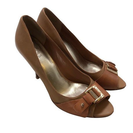 Unisex Guess - Open toe high heel shoes, size 40 - Brown (2)