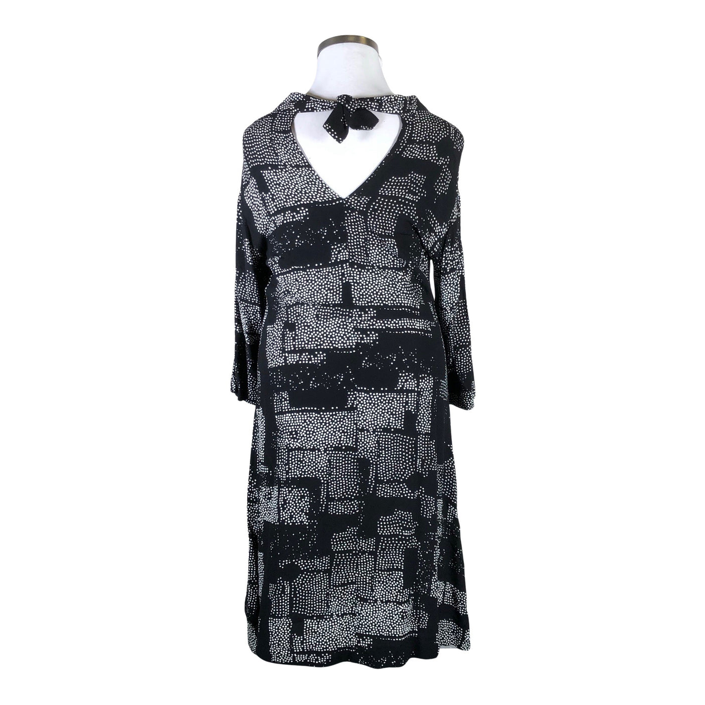 Unisex Marimekko - Schiffon dress, size 42 - Black (2)
