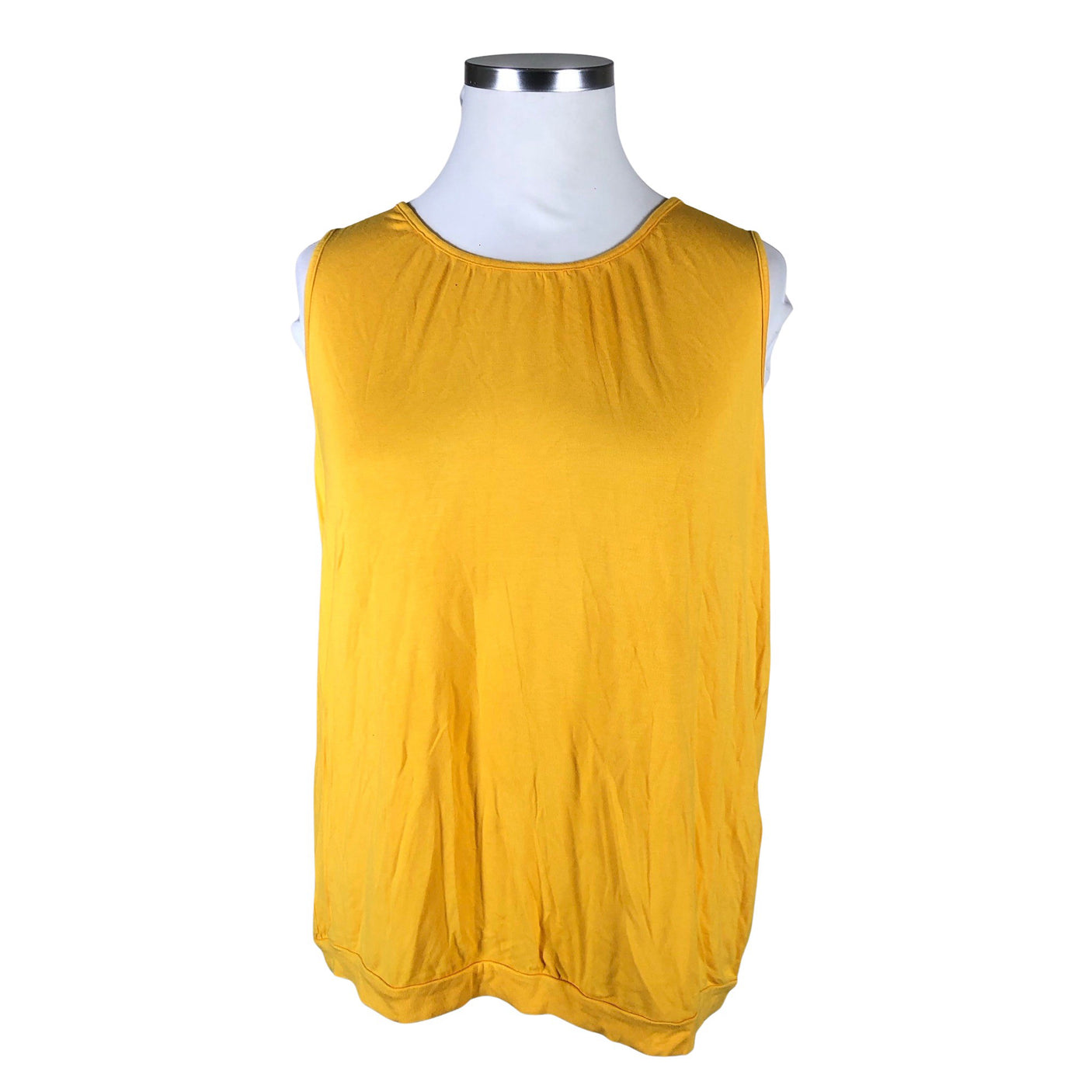 Unisex Tom Tailor - Tricot tank top, size 42 - Yellow (1)