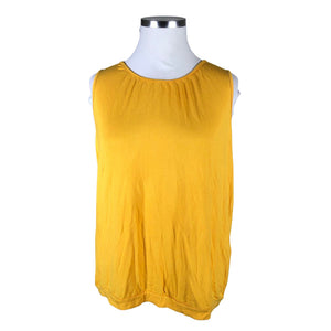 Unisex Tom Tailor - Tricot tank top, size 42 - Yellow (1)