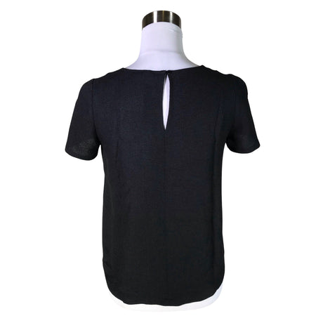 Unisex Pablo - Short-sleeved blouse, size 36 - Black (2)