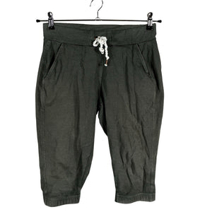 Unisex NOSH - Tricot capri pants, size 36 - Green (1)