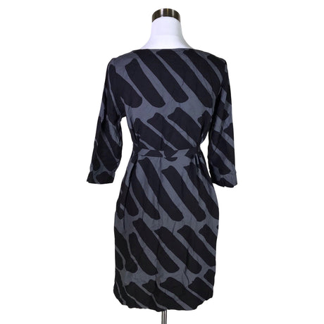 Unisex Marimekko - Schiffon dress, size 36 - Black (2)