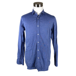 Unisex Massimo Dutti - Collared shirt, size M - Blue (1)