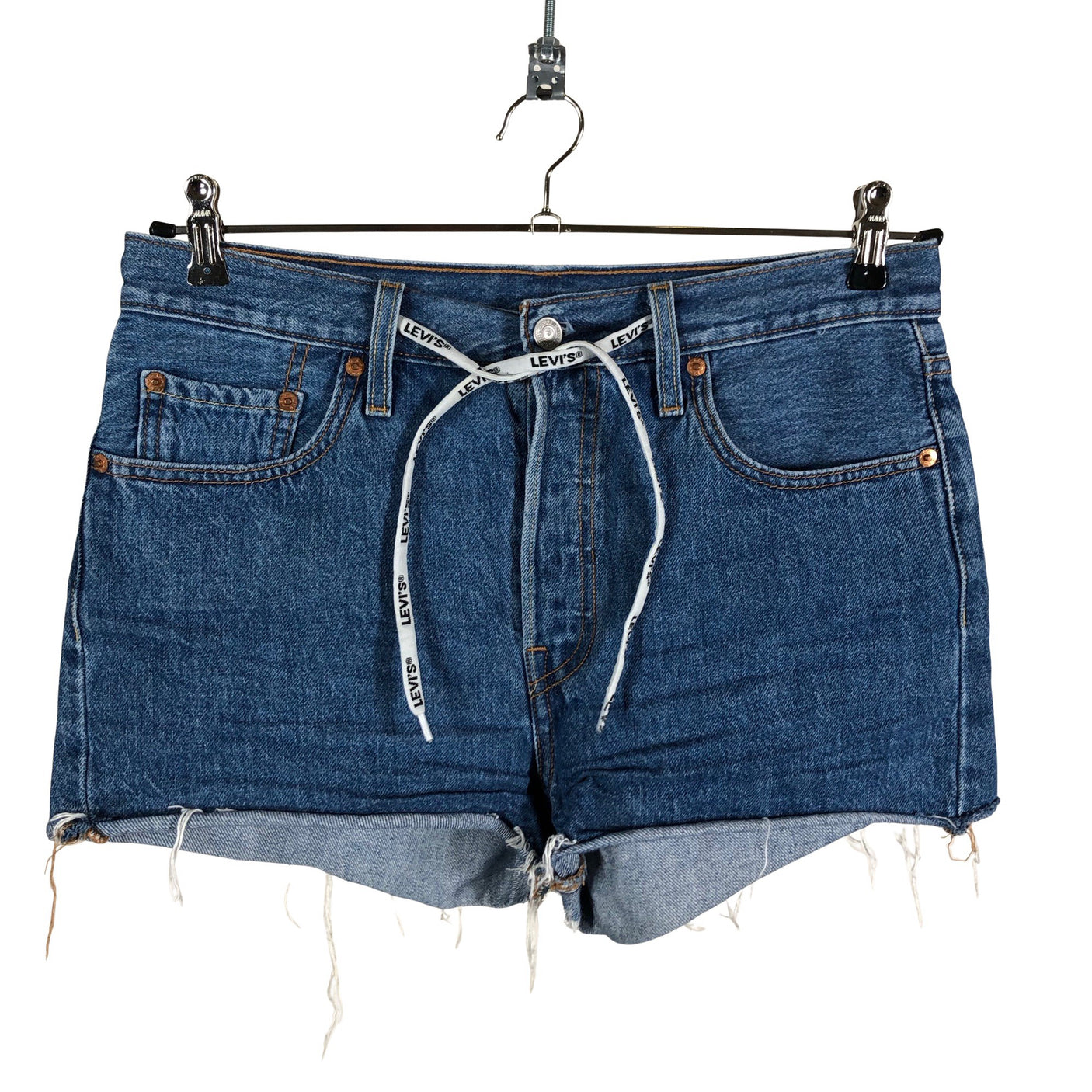 Unisex Levi's - Denim shorts, size W28 - Blue (1)