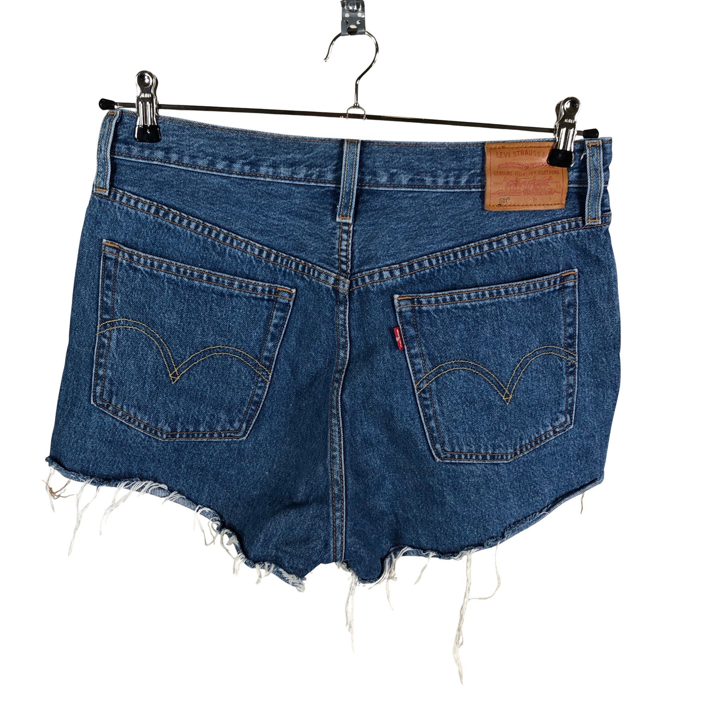 Unisex Levi's - Denim shorts, size W28 - Blue (2)