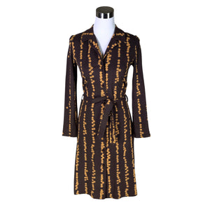 Unisex Nanso - Tricot dress, size 36 - Brown (1)