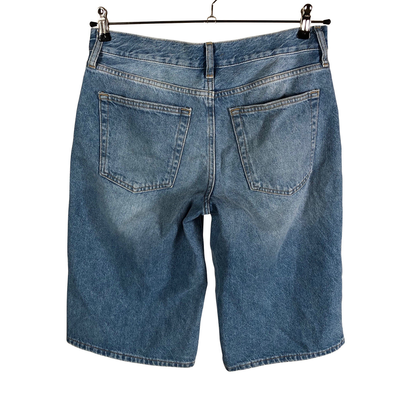 Unisex Lindex - Denim shorts, size 38 - Blue (2)