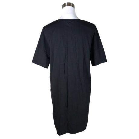Unisex COS - Schiffon dress, size 34 - Black (2)