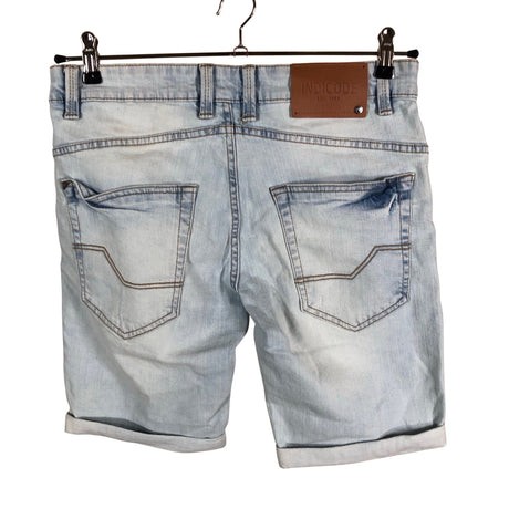 Unisex Indicode - Denim shorts, size M - Light blue (2)