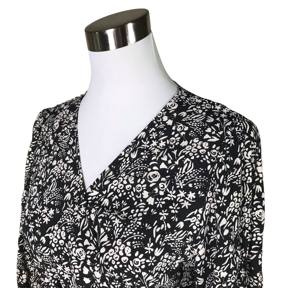 Unisex Kaiko - Schiffon dress, size 40 - Black (3)
