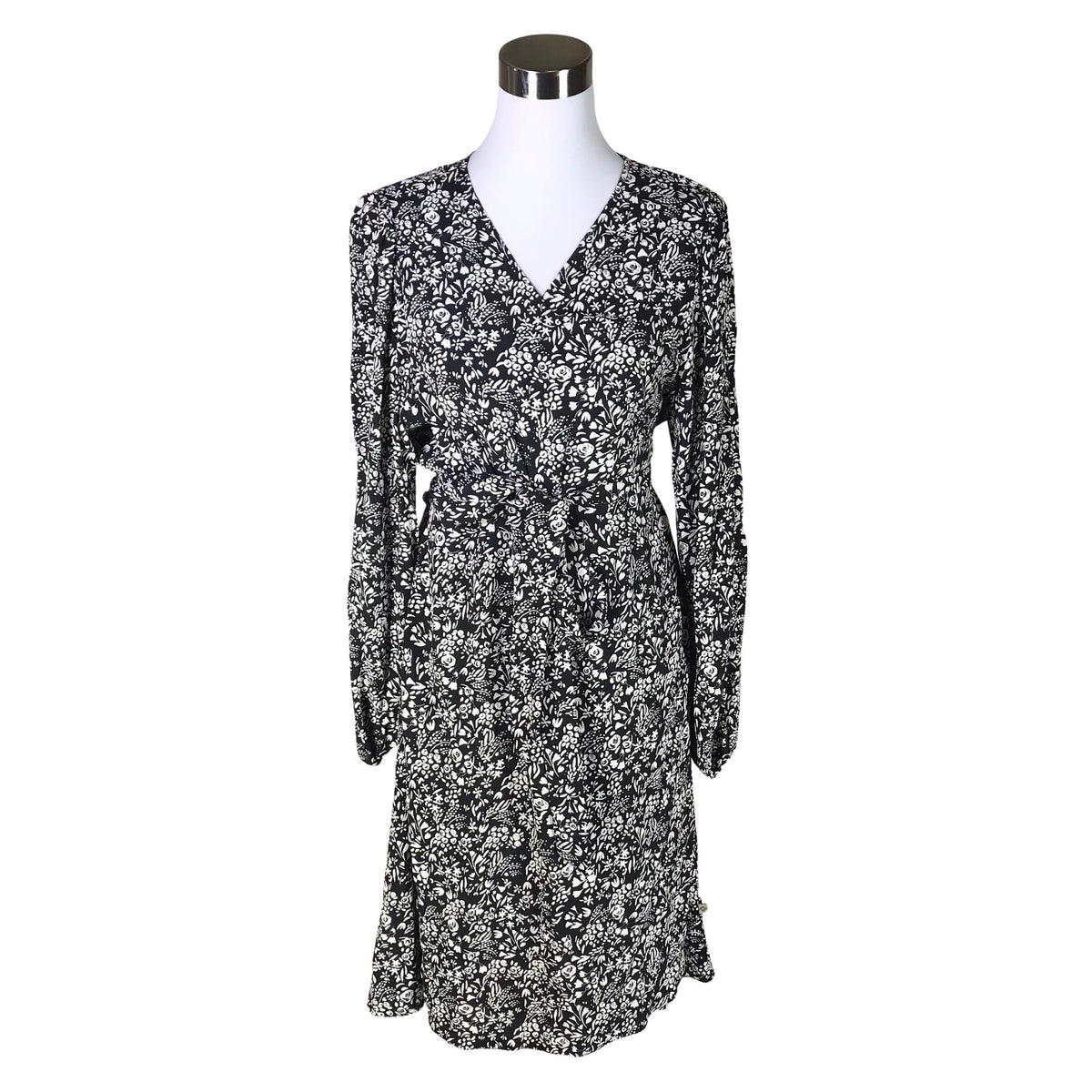 Unisex Kaiko - Schiffon dress, size 40 - Black (1)