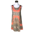 Unisex Soyaconcept - Schiffon dress, size 36 - Orange ()