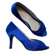 Unisex Blizz - Evening high heels, size 39 - Blue ()