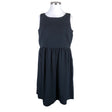 Unisex Zizzi - Schiffon dress, size 44 - Blue ()