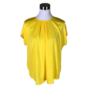 Unisex InWear - Short-sleeved blouse, size 38 - Yellow (1)