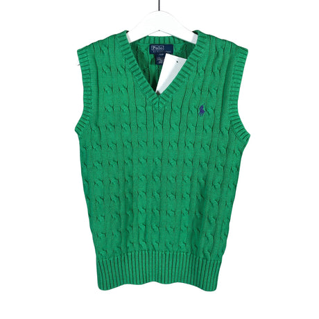 Unisex Polo Ralph Lauren - Knit vest, size 122 - 128 - Green ()