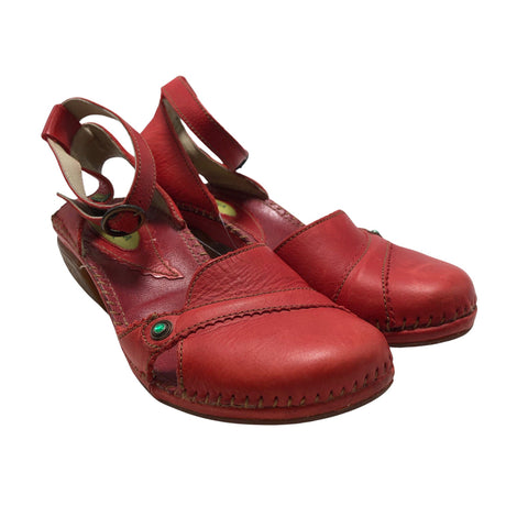 Unisex El naturalista - Heeled sandals, size 38 - Red (2)