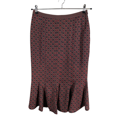 Unisex Tommy Hilfiger - Fabric skirt, size 36 - Brown ()