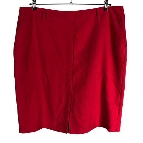 Unisex Gerry Weber - Fabric skirt, size 48 - Red ()