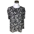 Unisex J.Crew - Short-sleeved blouse, size 38 - Black ()