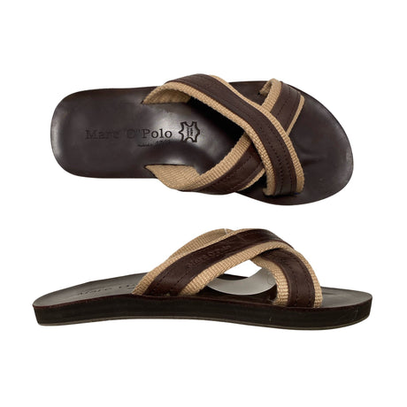 Unisex Marc O'Polo - Beach sandals, size 41 - Brown ()