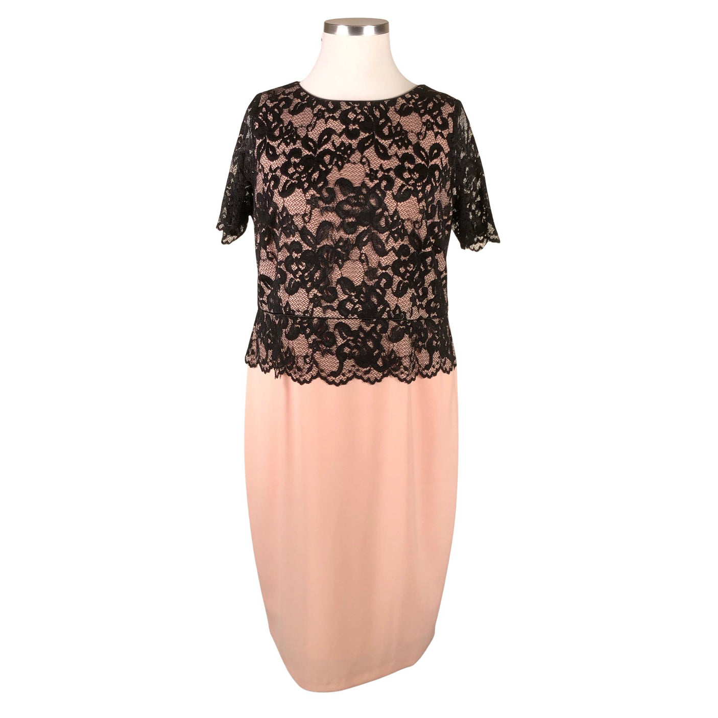 Unisex S.T.I - Party dress, size 46 - Light pink (1)