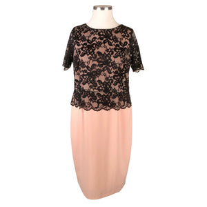 Unisex S.T.I - Party dress, size 46 - Light pink (1)