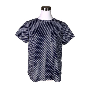 Unisex Crocker - Short-sleeved blouse, size 38 - Blue (1)