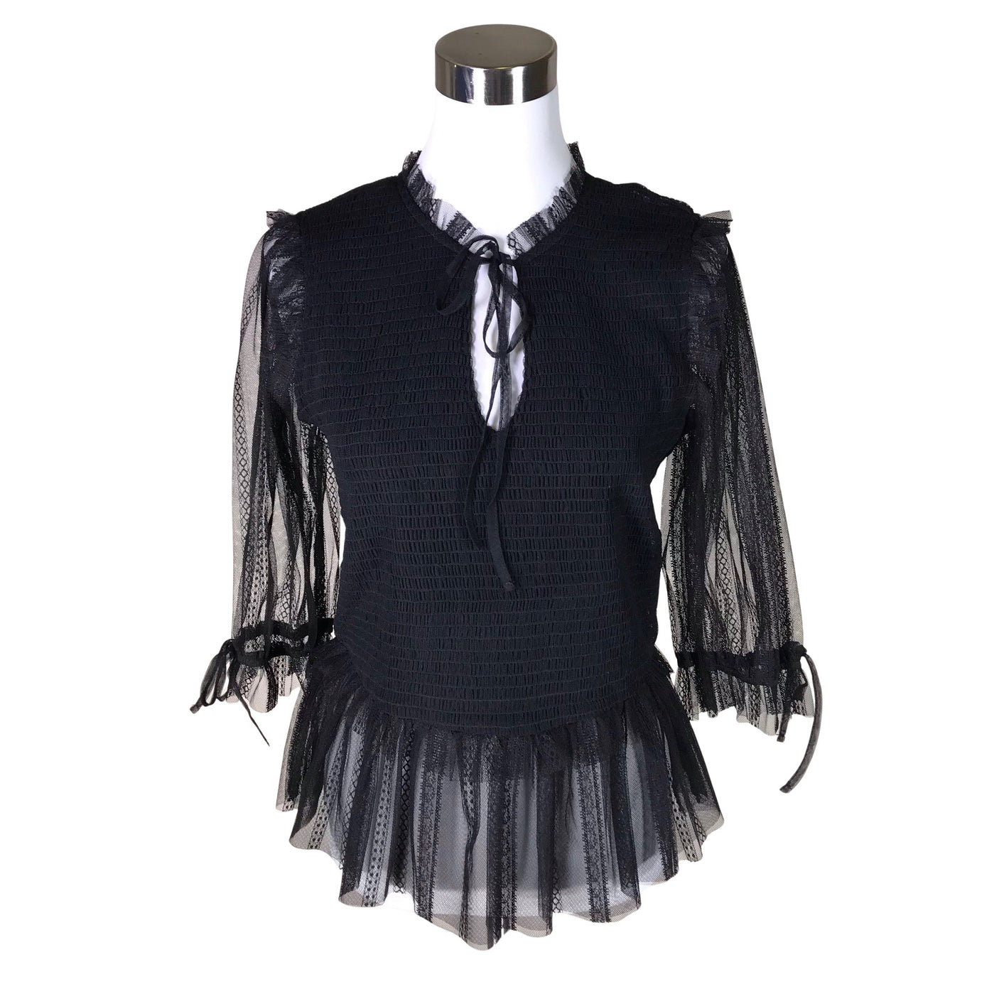Unisex Cream - Blouse, size 38 - Black (1)