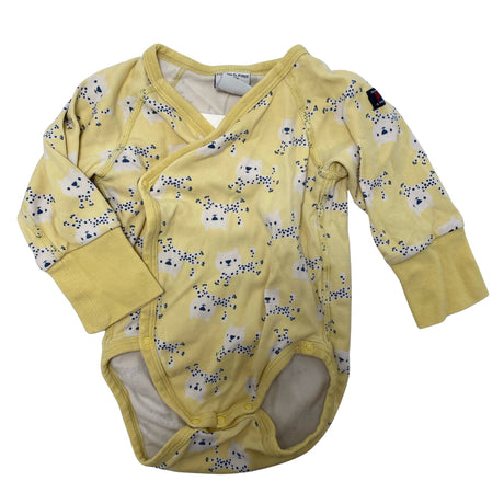 Unisex Polarn O. Pyret - Body, size 56 - 62 - Yellow ()