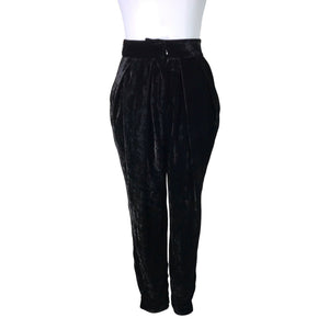 Unisex Elisabetta Franchi - Party trousers, size 36 - Black (1)