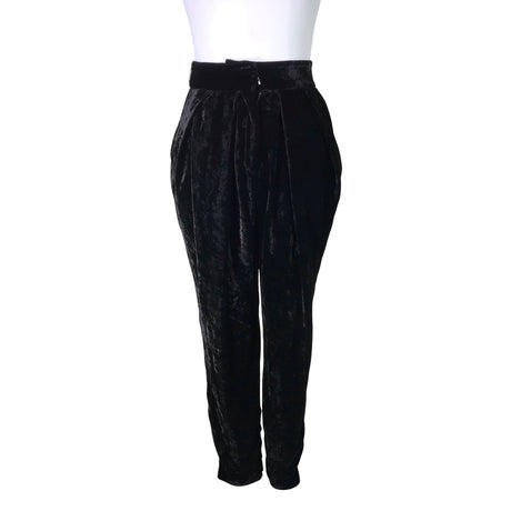 Unisex Elisabetta Franchi - Party trousers, size 36 - Black ()