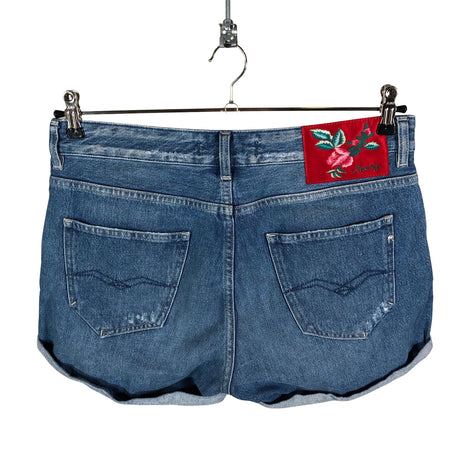 Unisex Replay - Denim shorts, size W28 - Blue (2)