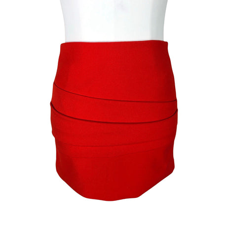 Unisex Maje - Fabric skirt, size 34 - Red ()