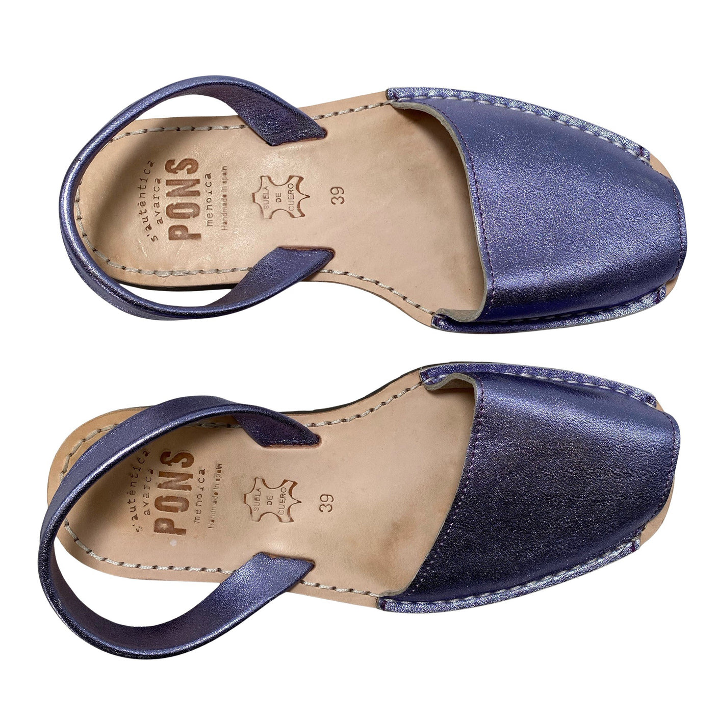 Unisex Pons - Sandals, size 39 - Violet (1)