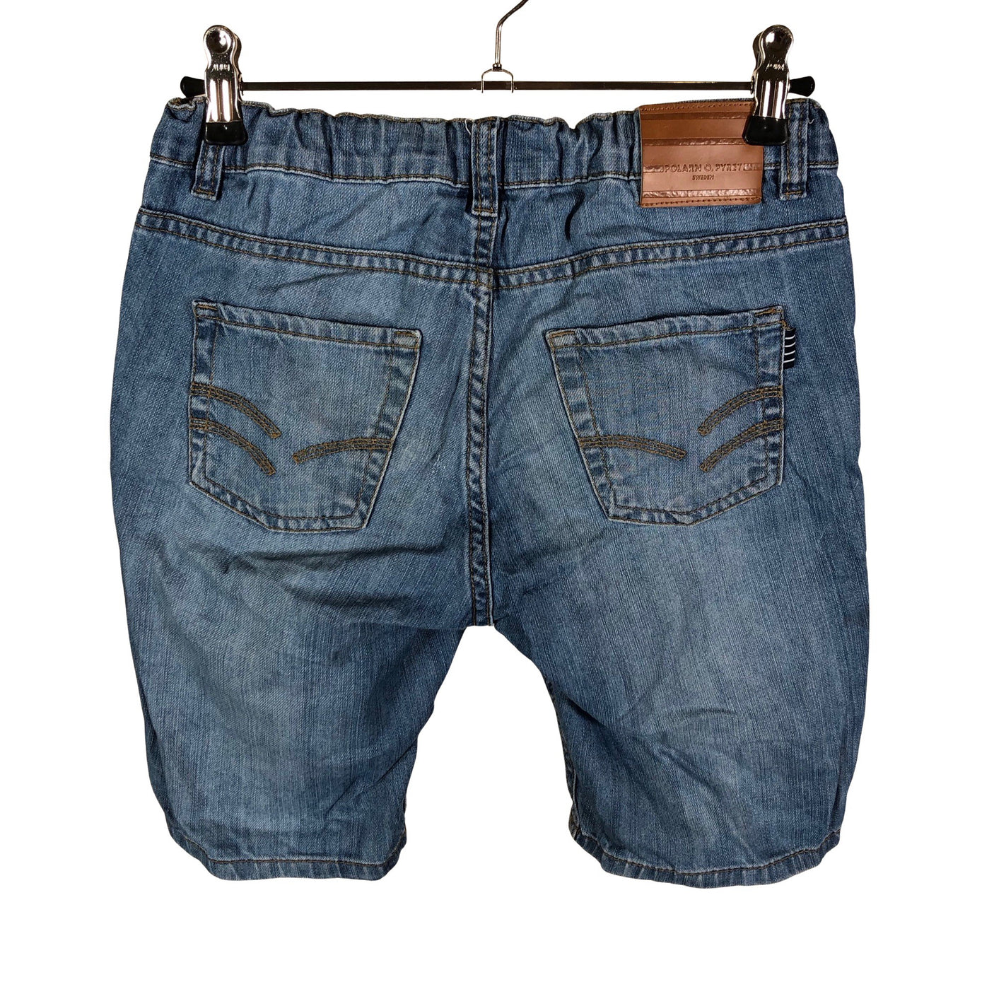 Unisex Polarn O. Pyret - Farkkushortsit, koko 140 - 146 -  (2)