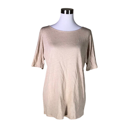 Unisex Marimekko - Short-sleeved blouse, size 38 - Beige ()