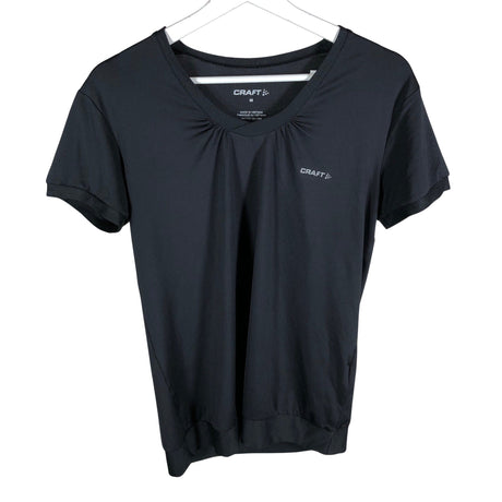 Unisex Craft - Sports shirt, short sleeve, size 38 - Black ()