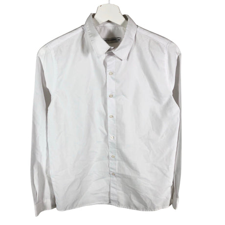 Unisex Kinderit - Collared shirt, size 152 - 158 - White ()