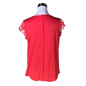 Unisex Opus - Short-sleeved blouse, size 38 - Red (2)