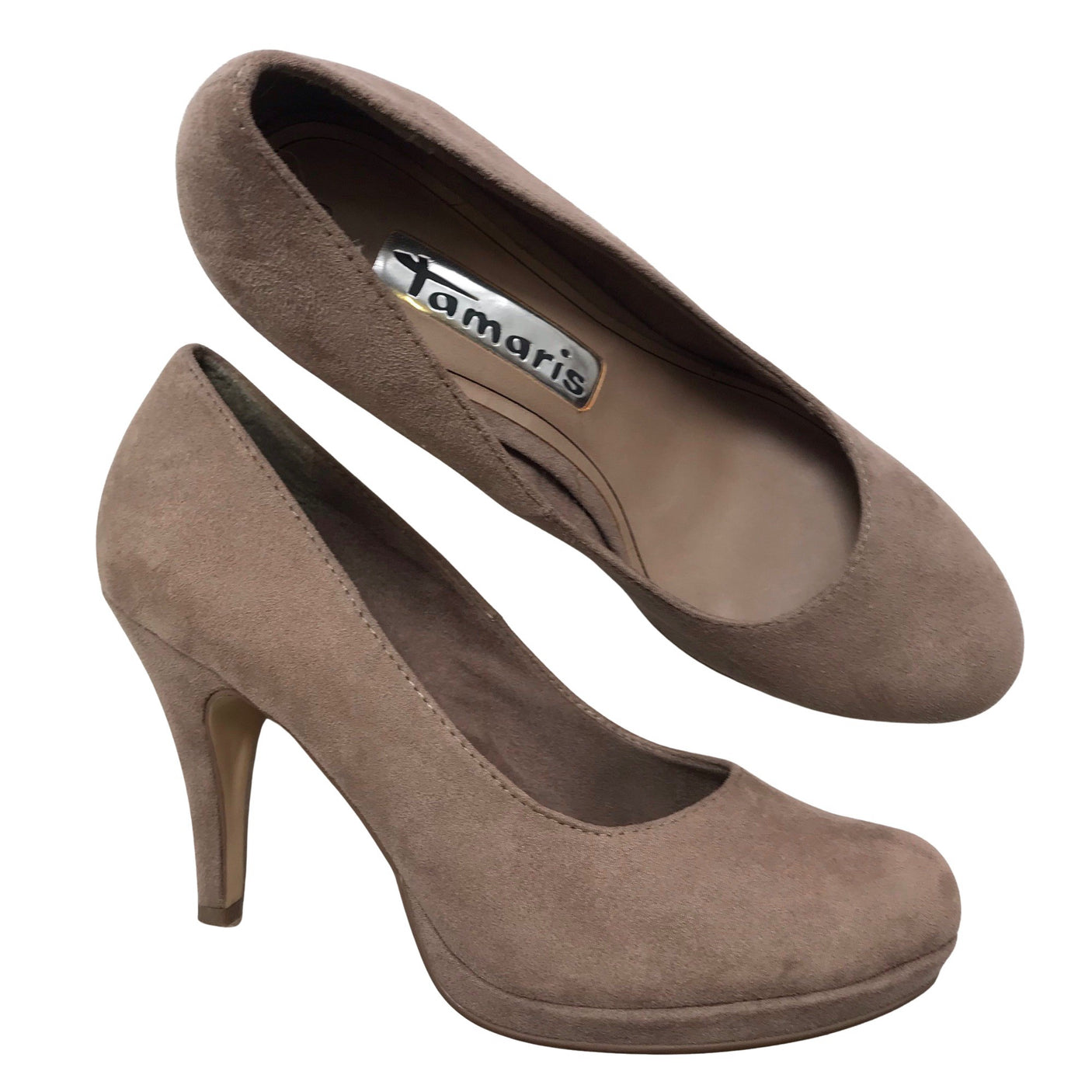 Unisex Tamaris - High heels, size 39 - Brown (1)
