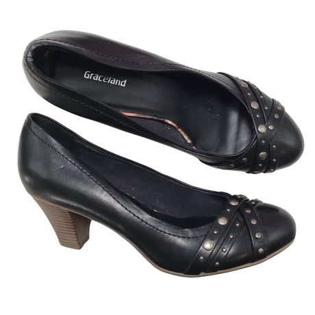 Unisex Graceland - High heels, size 39 - Black ()