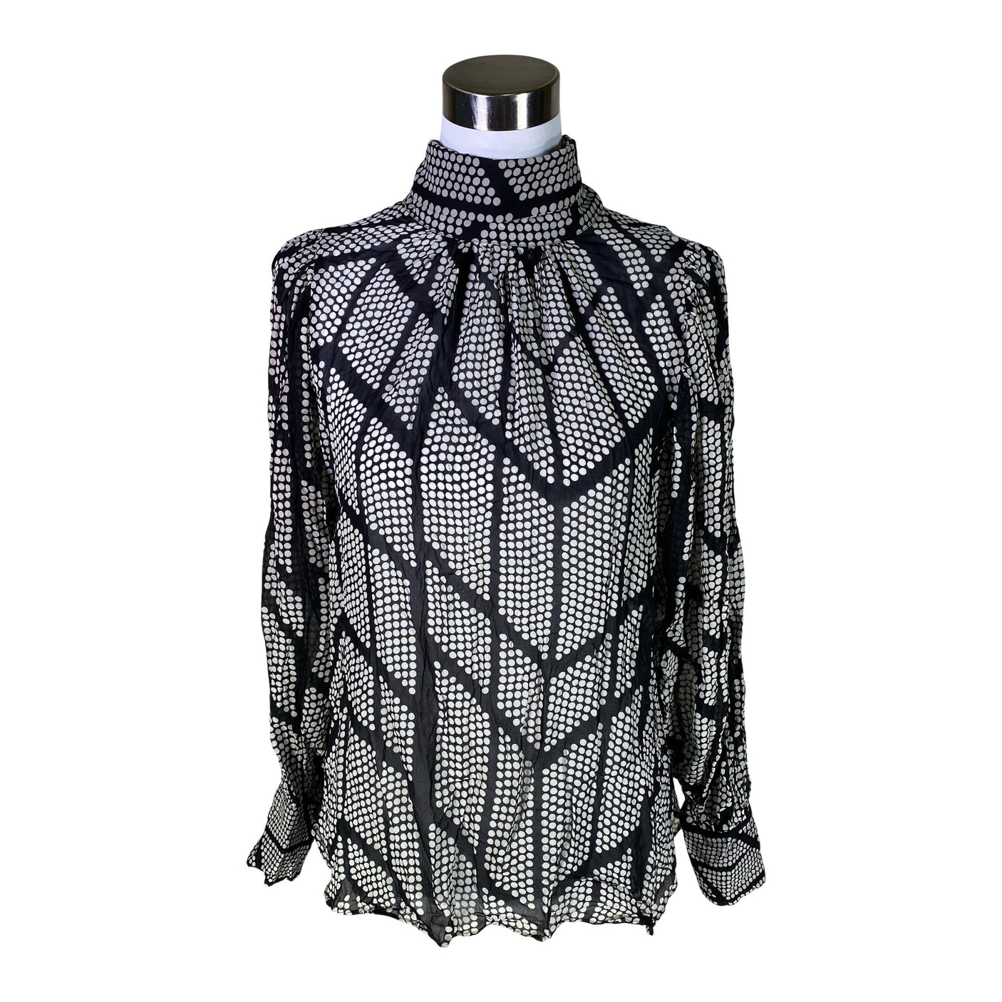 Unisex Massimo Dutti - Blouse, size 40 - Black (1)