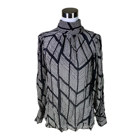 Unisex Massimo Dutti - Blouse, size 40 - Black ()