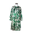 Unisex Milano Italy - Schiffon dress, size 34 - Green ()