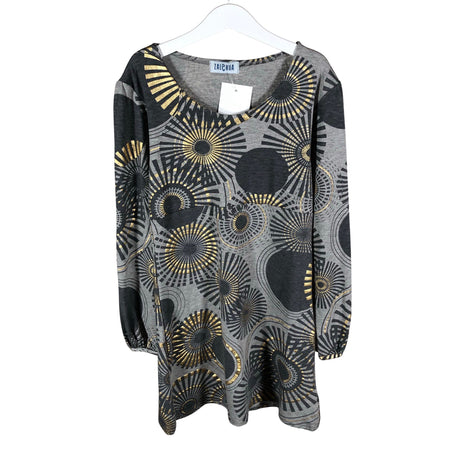 Unisex Zalekua - Tricot dress, size 140 - 146 - Gray ()