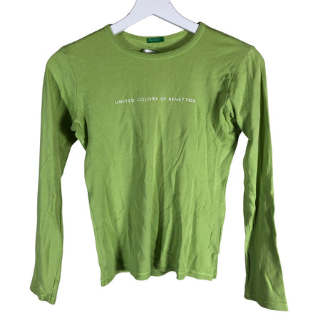 Unisex Benetton - Tricot shirt, size 158 - 164 - Green ()