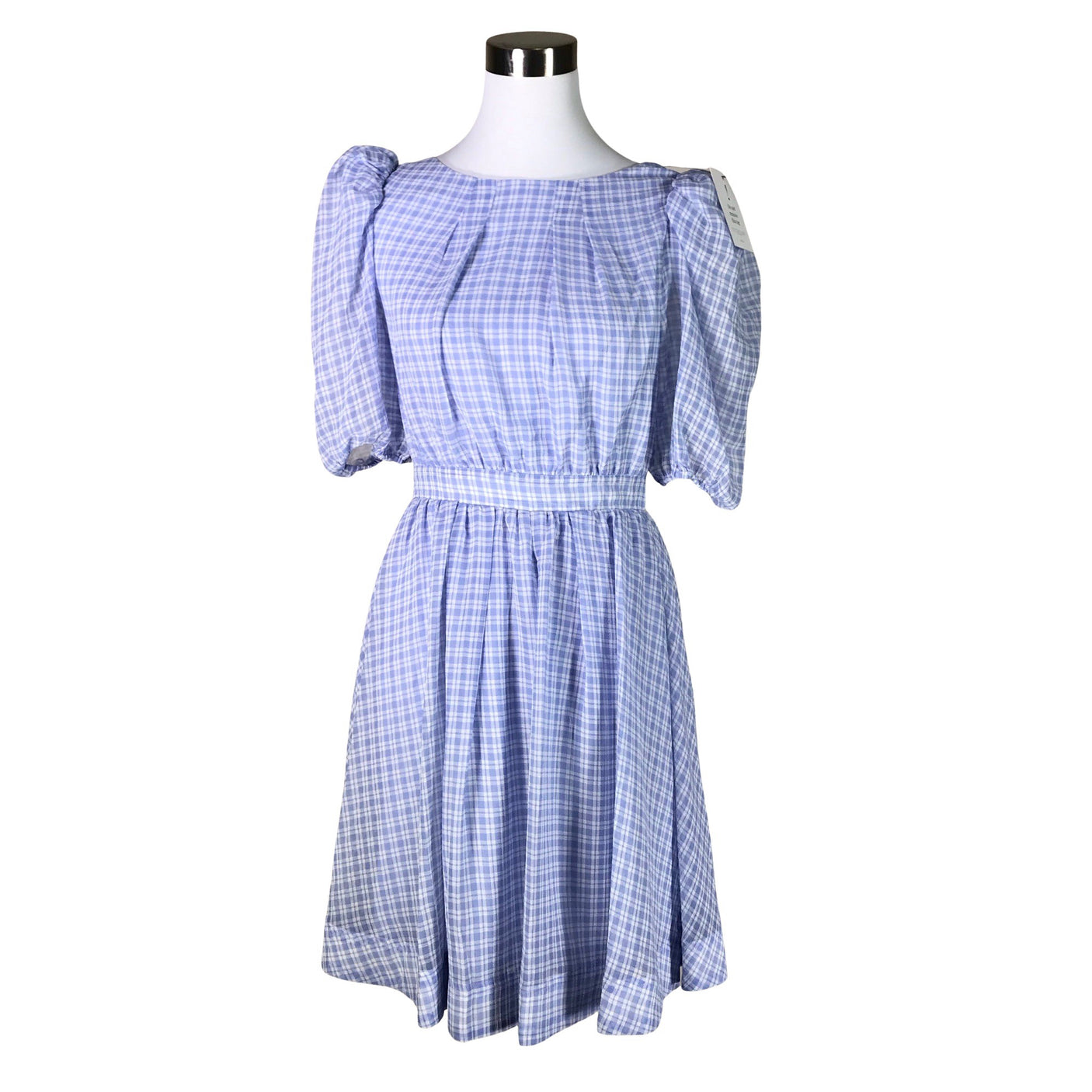 Unisex By Malina - Schiffon dress, size 40 - Light blue (1)